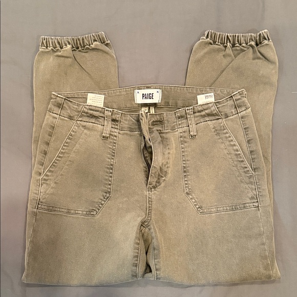 PAIGE Pants - PAIGE woman’s Olive Cargo Pants